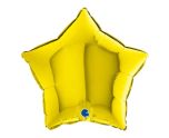 18" Grabo Star Yellow Foil