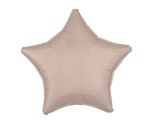 17" Latte Star Silk Lustre Foil Balloon Anagram - Unpackaged