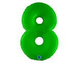 40" Grabo Lime Fluo Number 8