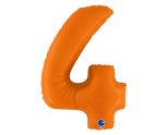 40" Grabo Matte Orange Number 4