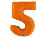 40" Grabo Matte Orange Number 5