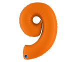 40" Grabo Matte Orange Number 9