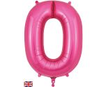 34" Pink Number 0 Oaktree