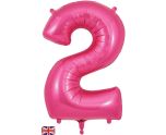 34" Pink Number 2 Oaktree