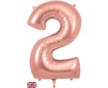 34" Rose Gold Number 2 Oaktree