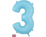 34" Matte Blue Number 3 Oaktree