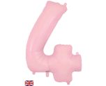 34" Matte Pink 4 Oaktree Foil Balloon