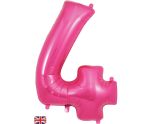 34" Pink Number 4 Oaktree