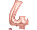 34" Rose Gold Number 4 Oaktree