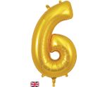 34" Gold Number 6 Oaktree