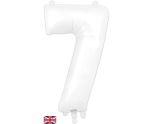 34" Matte White 7 Oaktree