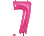 34" Pink Number 7 Oaktree