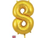 34" Gold Number 8 Oaktree