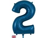 34" Navy Blue Number 2 Oaktree