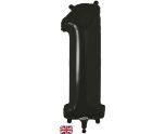 34" Black Number 1 Oaktree