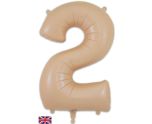 34" Matte Nude Number 2 Oaktree