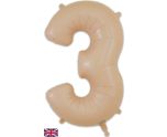 34" Matte Nude Number 3 Oaktree