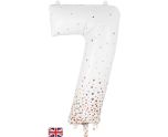 34" Sparkling Fizz Holographic Rose Gold 7 Oaktree