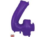 34" Purple Number 4 Oaktree