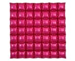 Fuchsia 7x7 Waffle Foil Balloon