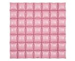 Matte Pink 7x7 Waffle Foil Balloon