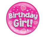 Oaktree 'Birthday Girl' Jumbo Badge