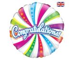 18" Oaktree Congratulations Round
