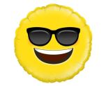 18" Oaktree Cool Emoji Round