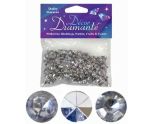 Decor Diamante Diamonds - Silver 6mm 28g