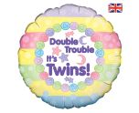 18" Oaktree 'Double Trouble It's Twins' Round