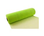 Eleganza Deco Mesh Lime Green - 25cm x 9.1m