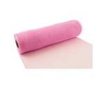 Eleganza Deco Mesh Light Pink - 25cm x 9.1m