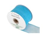Eleganza Deco Mesh 63mm x 10m Lt Blue