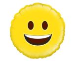 18" Oaktree Happy Emoji Round