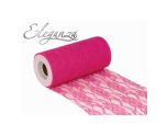Eleganza Lace Netting Fuchsia - 6" x 10m