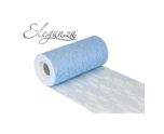 Eleganza Lace Netting Light Blue - 6" x 10m