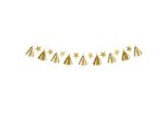 Gold Stars Paper Garland