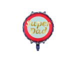 14" Party Deco Foil Balloon Super Dad