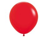18" Sempertex Fashion Red 015 Latex Balloon 25ct