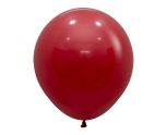 18" Sempertex Fashion Imperial Red Latex Balloons 25ct