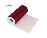 Tulle Finesse Burgundy 6" x 25yds
