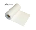 Tulle Finesse White 6" x 25yds