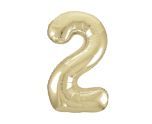 34" Unique Party Gold 2 Foil Balloon