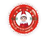 18" Amscan Write-on Elf on the Shelf Foil Balloon